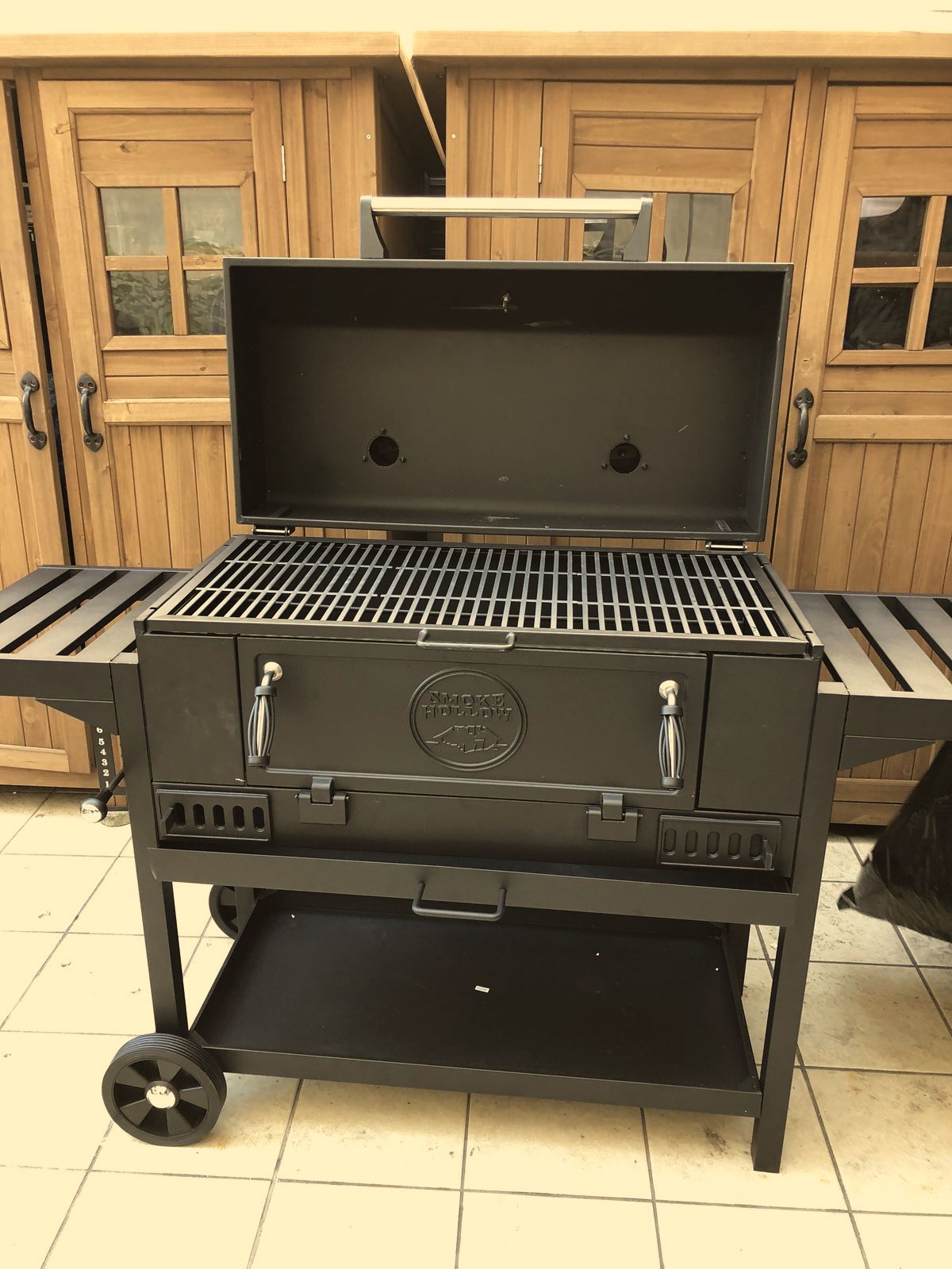 お店が用意するBBQグリル